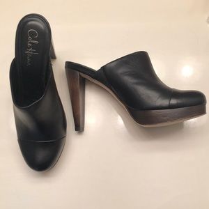 Cole Hahn Nike air platform mules